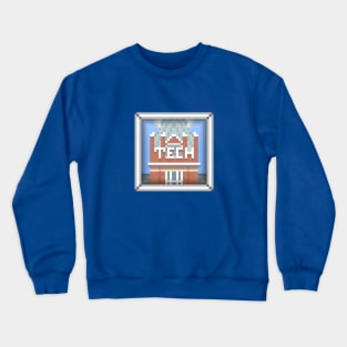 "Tech Tower" - WHITE BORDER Crewneck Sweatshirt